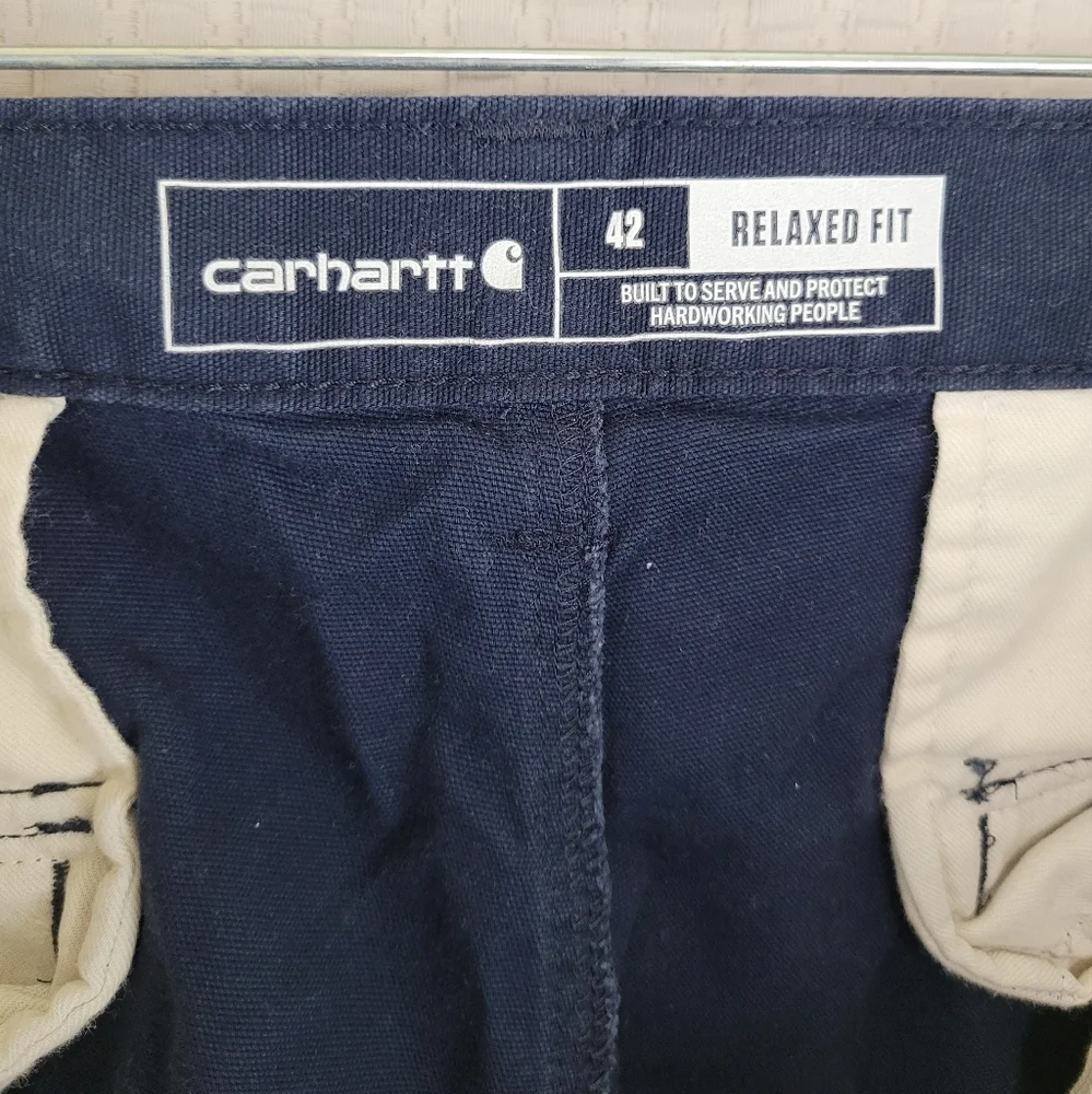 Carhartt Rugged Flex Relaxed-Fit Canvas Cargo Shorts 42 for Men‎